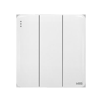 Silver Alloy W33Q/2Y Wall Mounted Plug Socket