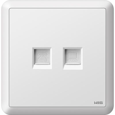Tin Phosphor Bronze W2ADH/DN 37mm Wall Mounted Plug Socket